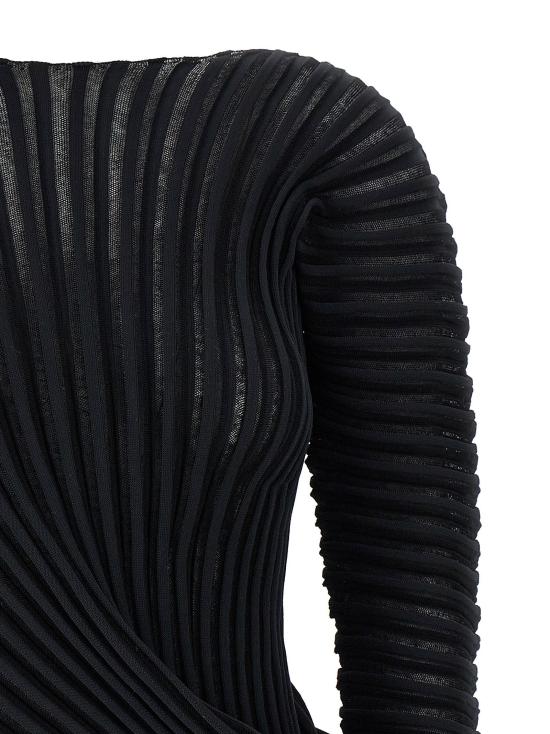  이세이 미야케 셔츠 LDIM56KN82315 BLACK - ISSEY MIYAKE