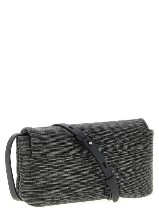  브루넬로 쿠치넬리 클러치/파우치 LDMBMON2611C2355 SILVER - BRUNELLO CUCINELLI