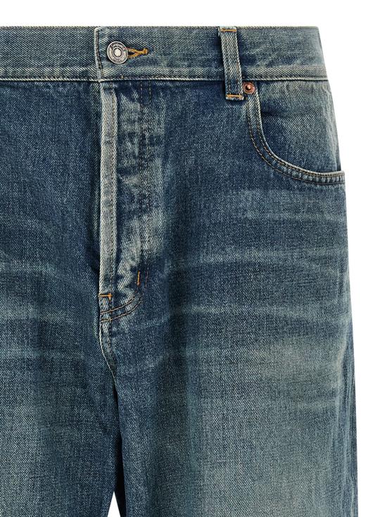 26FW 생로랑 데님 팬츠 데님 정품 청바지 블루 - SAINT LAURENT