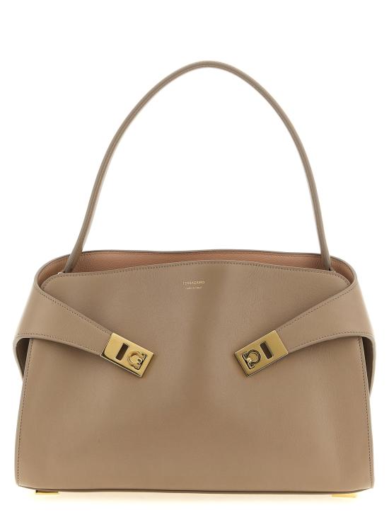 26FW 살바토레 페라가모 숄더백 Hug Soft (M)  핑크