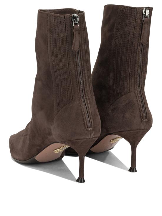 26FW 아쿠아주라 부츠 생토노레 65mm  및 앵클  브라운 - AQUAZZURA