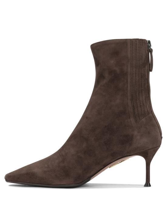 26FW 아쿠아주라 부츠 생토노레 65mm  및 앵클  브라운 - AQUAZZURA