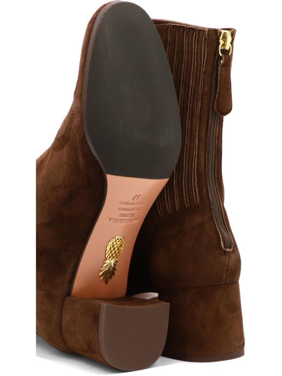 26FW 아쿠아주라 부츠 생트 오노레 50mm  및 앵클  브라운 - AQUAZZURA