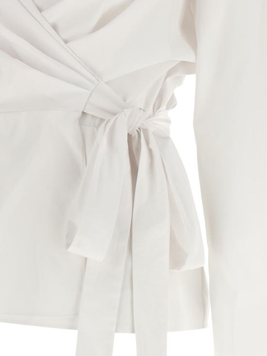 26FW 아르마리움 블라우스/셔츠 탈라사 셔츠와 블라우스 화이트 - ARMARIUM