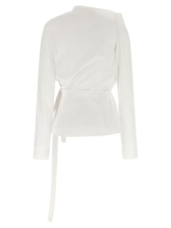 26FW 아르마리움 블라우스/셔츠 탈라사 셔츠와 블라우스 화이트 - ARMARIUM