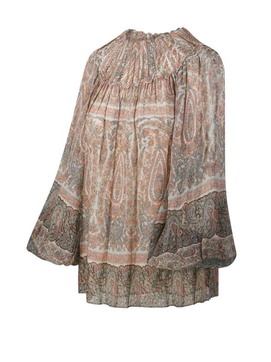26FW 짐머만 셔츠 0231TF263 AQPA AQUA PAISLEY - ZIMMERMANN