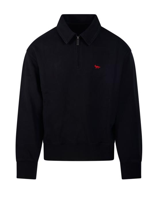 26FW 메종키츠네 긴팔 티셔츠 MRMJS08KM0340 P199 BLACK
