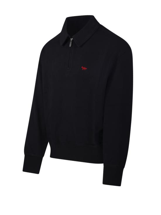 26FW 메종키츠네 긴팔 티셔츠 MRMJS08KM0340 P199 BLACK - MAISON KITSUNE
