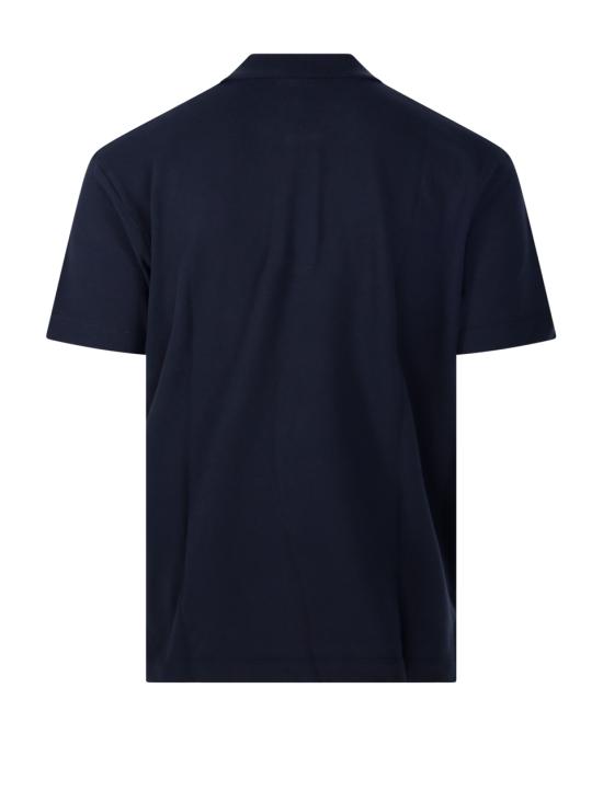26FW 메종키츠네 폴로 티셔츠 MRMJL01KP0001 0413 CLASSIC NAVY - MAISON KITSUNE