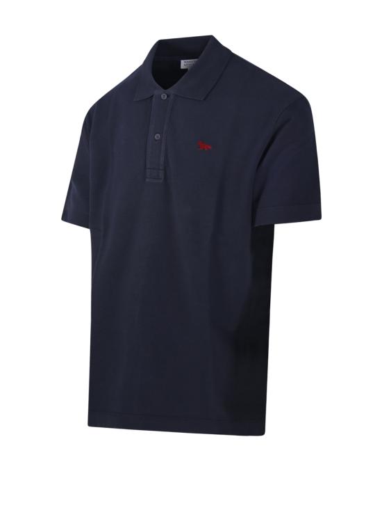 26FW 메종키츠네 폴로 티셔츠 MRMJL01KP0001 0413 CLASSIC NAVY - MAISON KITSUNE