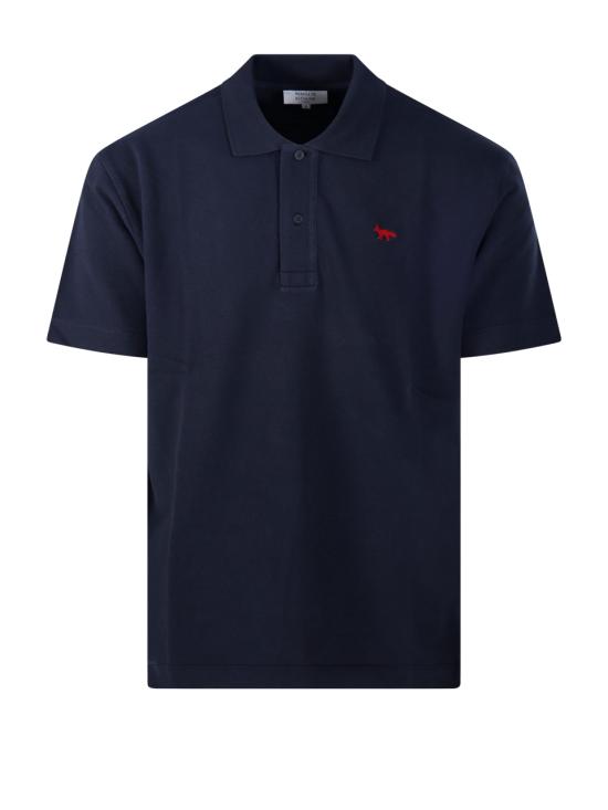 26FW 메종키츠네 폴로 티셔츠 MRMJL01KP0001 0413 CLASSIC NAVY