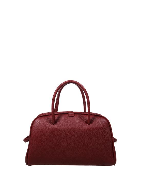 26FW 자크뮈스 TURISMO 투리스모 소프트 스몰 볼링 토트벡 BAW00416AC03A03 490 BURGUNDY - JACQUEMUS