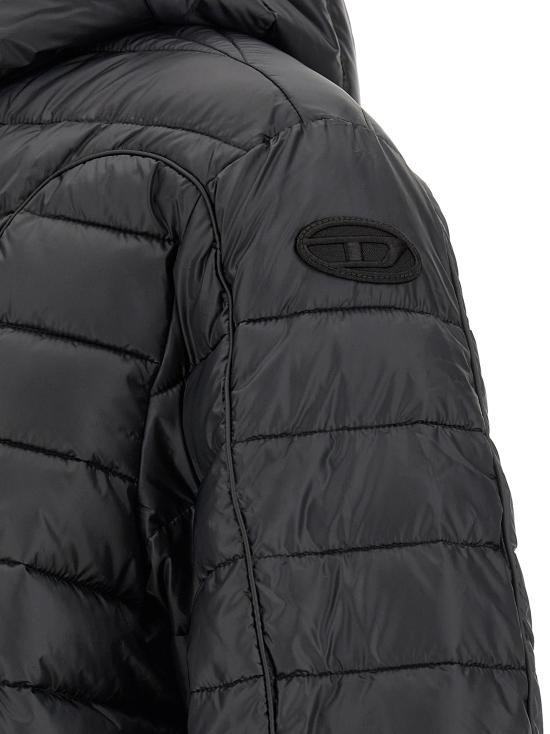 26FW 디젤 패딩 A21927 0DMBG 9XX BLACK DOM - DIESEL