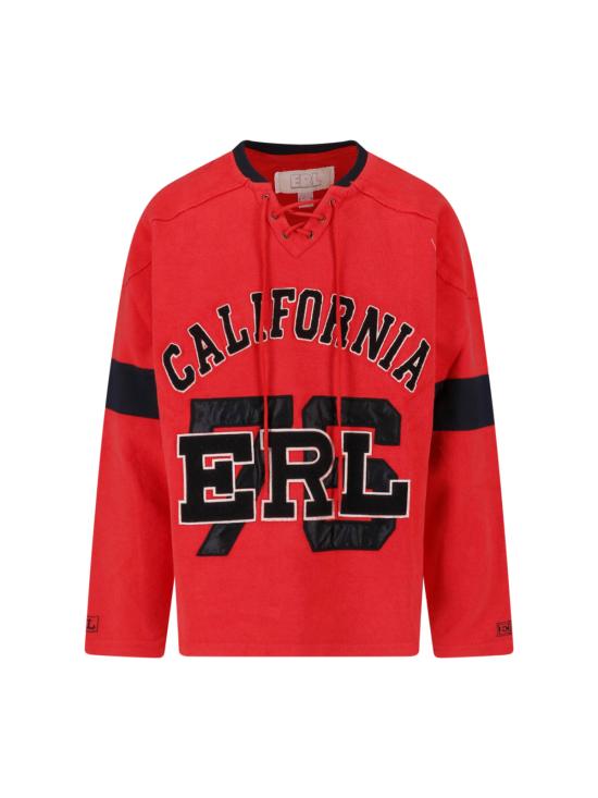 26FW 이알엘 긴팔 티셔츠 ERL13T013 RED