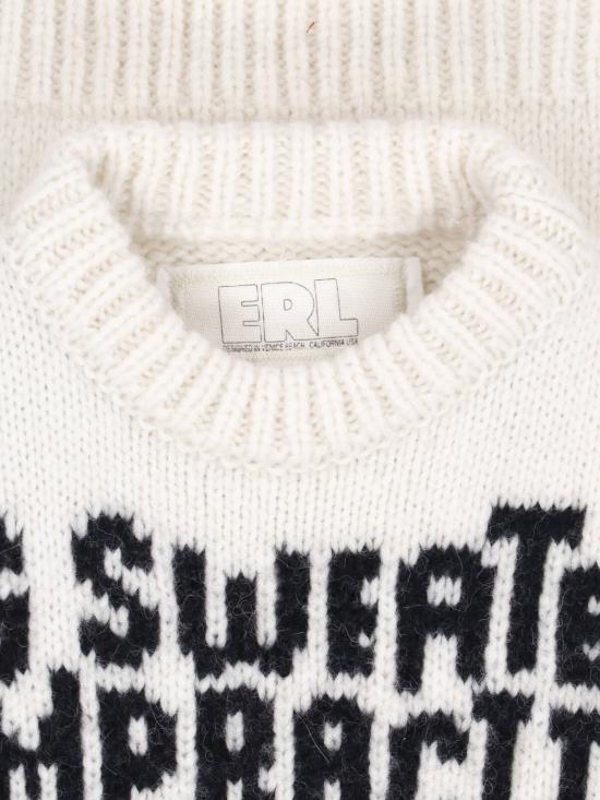 26FW 이알엘 스웨터 ERL13N012 WHITE - ERL
