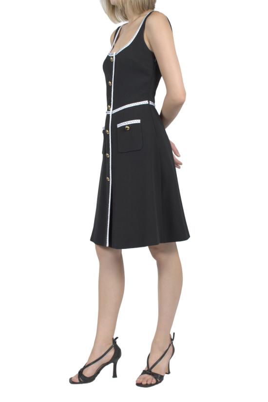 26SS 모스키노 원피스 EJ0421 5517 555 Black - MOSCHINO