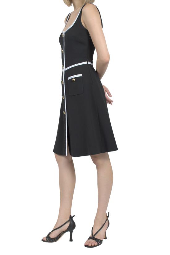 26SS 모스키노 원피스 EJ0421 5517 555 Black - MOSCHINO