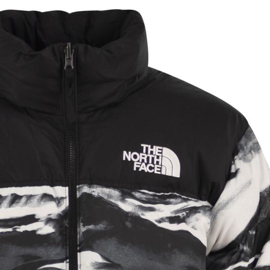 25FW 노스페이스 1996 레트로 넙체 프린트 다운 자켓 NF0A8D16 BLACK WHITE - NORTH FACE