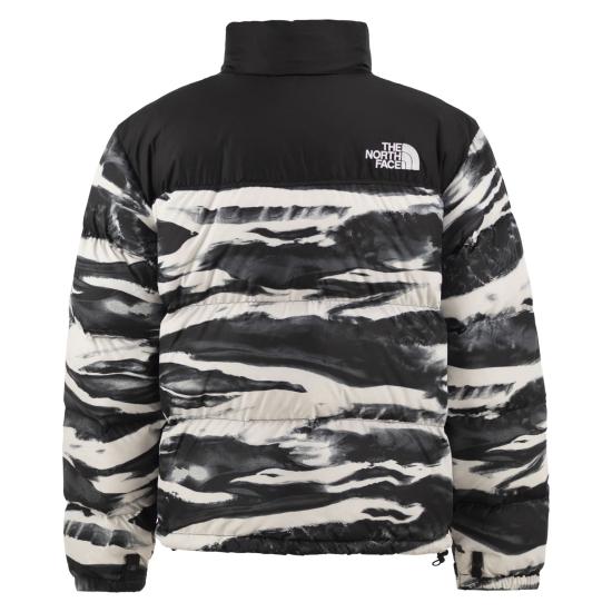 25FW 노스페이스 1996 레트로 넙체 프린트 다운 자켓 NF0A8D16 BLACK WHITE - NORTH FACE