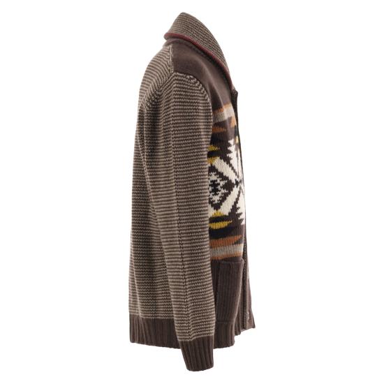 26FW 페이 니트웨어 MMMC1532770YTY BROWN - FAY