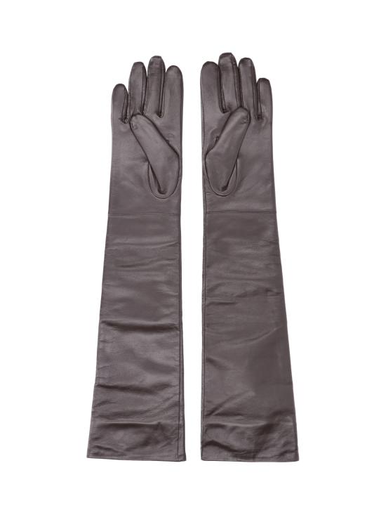 26FW 더프랭키샵 장갑 VENETO LONG LEATHER GLOVES DARK BROWN - THE FRANKIE SHOP
