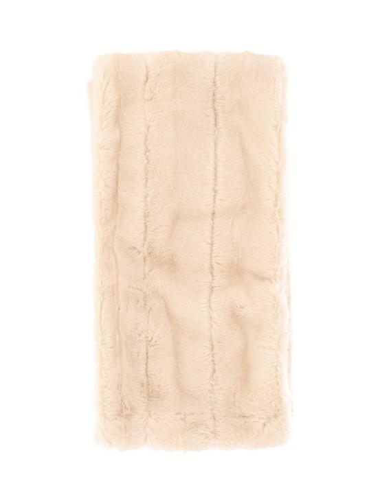 26FW 더프랭키샵 머플러/스카프 CIASA FAUX FUR SCARF BEIGE - THE FRANKIE SHOP