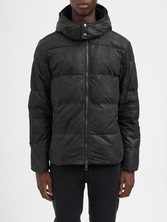 26FW 조르지오 브라토 패딩 RGU27F01094BISVBRUSHFNERO Black