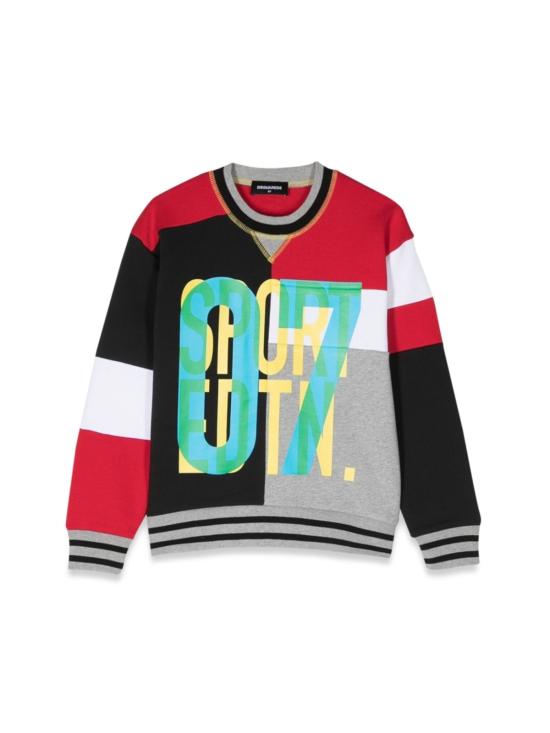  [키즈] 디스퀘어드2 풀오버 키즈 Dsquared2 크루넥 스웨트셔츠 멀티컬러