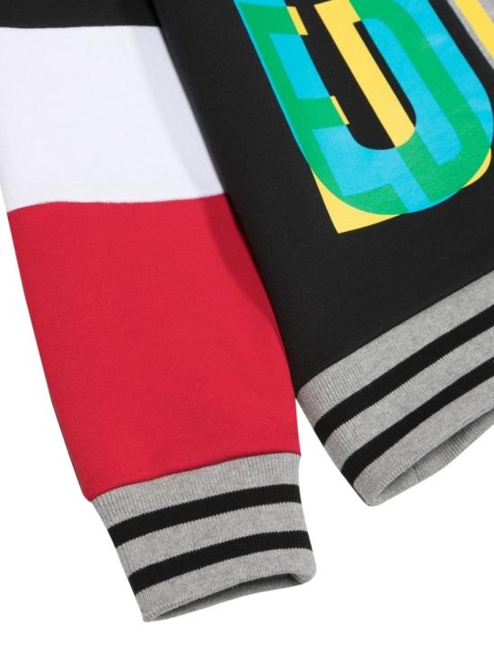  [키즈] 디스퀘어드2 풀오버 키즈 Dsquared2 크루넥 스웨트셔츠 멀티컬러 - DSQUARED2
