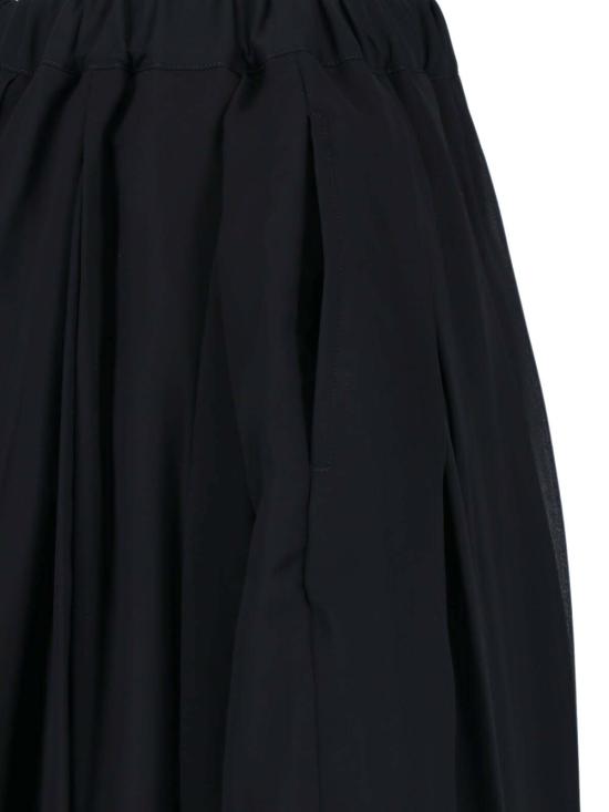 26FW 꼼데가르송 미디 스커트 GR S002 W26 1 BLACK - COMME DES GARCONS