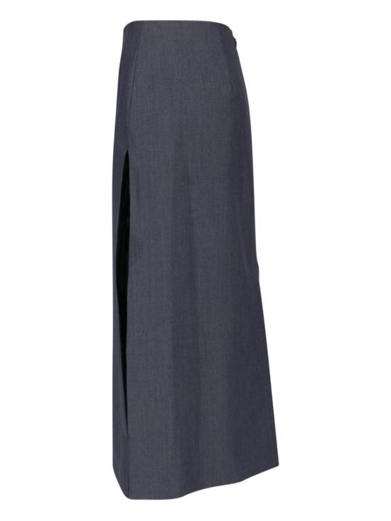 26FW 질샌더 미디 스커트 J03MA0315 J40402 023 GREY - JIL SANDER