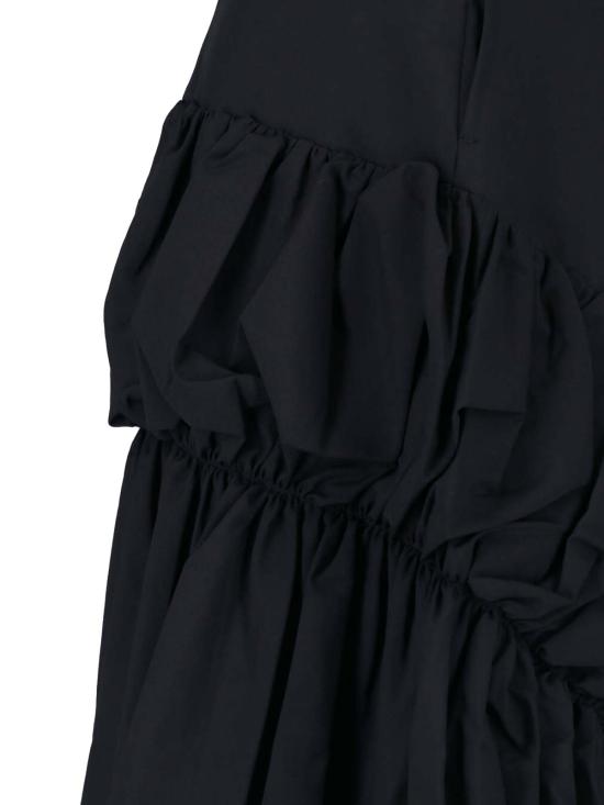 26FW 꼼데가르송 미디 스커트 GR S024 W26 1 BLACK - COMME DES GARCONS