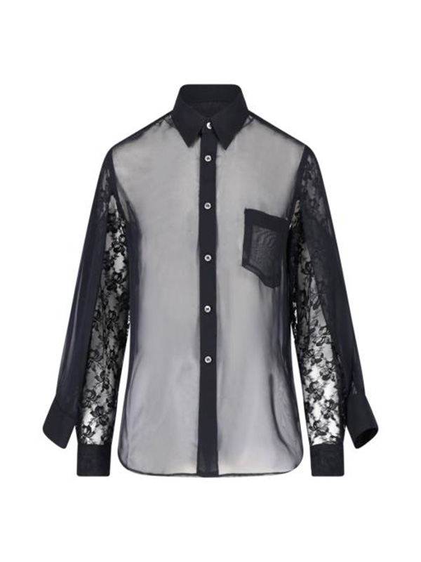 26FW 꼼데가르송 블라우스 GR B004 W26 1 BLACK