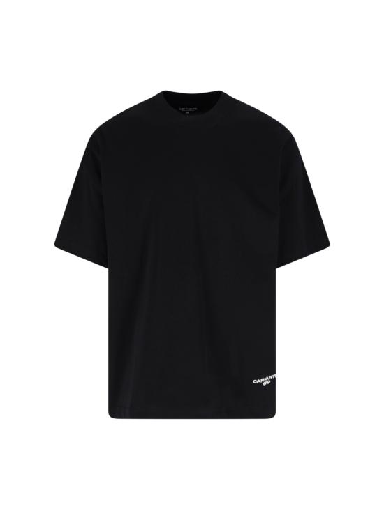 26FW 칼하트 WIP 반팔 티셔츠 I037112 0D2XX BLACK