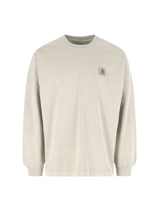 26FW 칼하트 WIP 비스타 롱슬리브 티셔츠 I030779 2LPGD GREY