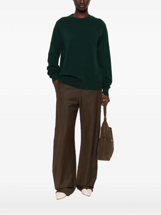 26FW 익스트림캐시미어 긴팔 티셔츠 BECLASSICFOREST Green - EXTREME CASHMERE