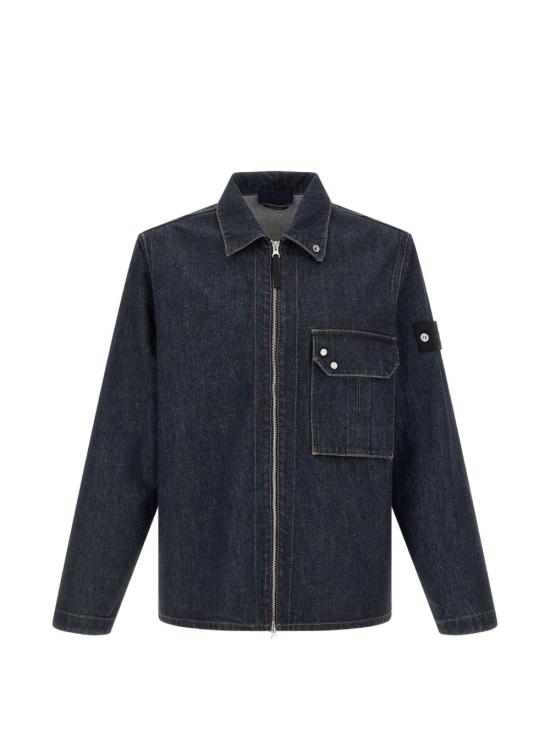 26FW 스톤 아일랜드 셔츠 L2S14 1200002 S00J7 VJ201 BLUE RINSED