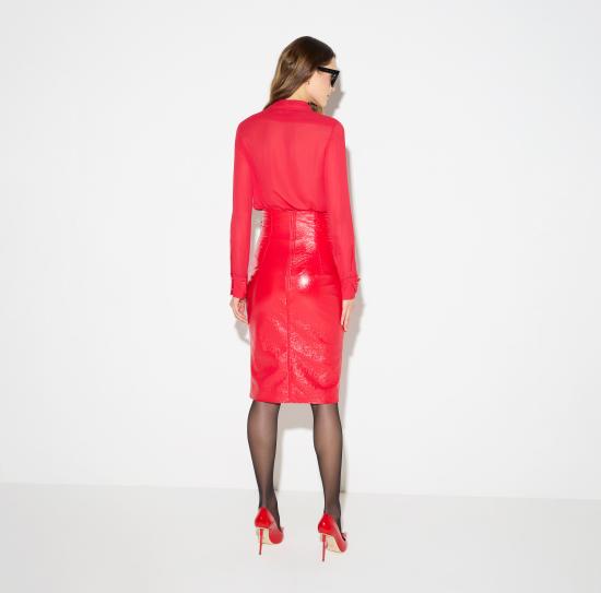 26FW 엘리자베타프랜치 셔츠 CA19466E2 CG5 RED PASSION - ELISABETTA FRANCHI