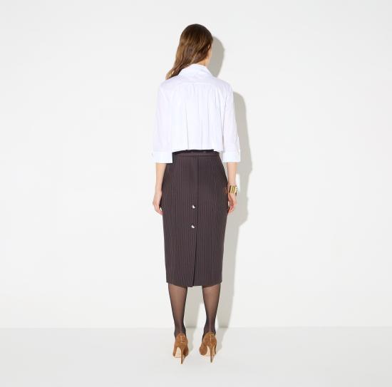 26FW 엘리자베타프랜치 셔츠 CA17766E2 100 BIANCO - ELISABETTA FRANCHI