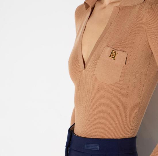 26FW 엘리자베타프랜치 바디수트 티셔츠 BK02B66E2 FK4 PELLE - ELISABETTA FRANCHI