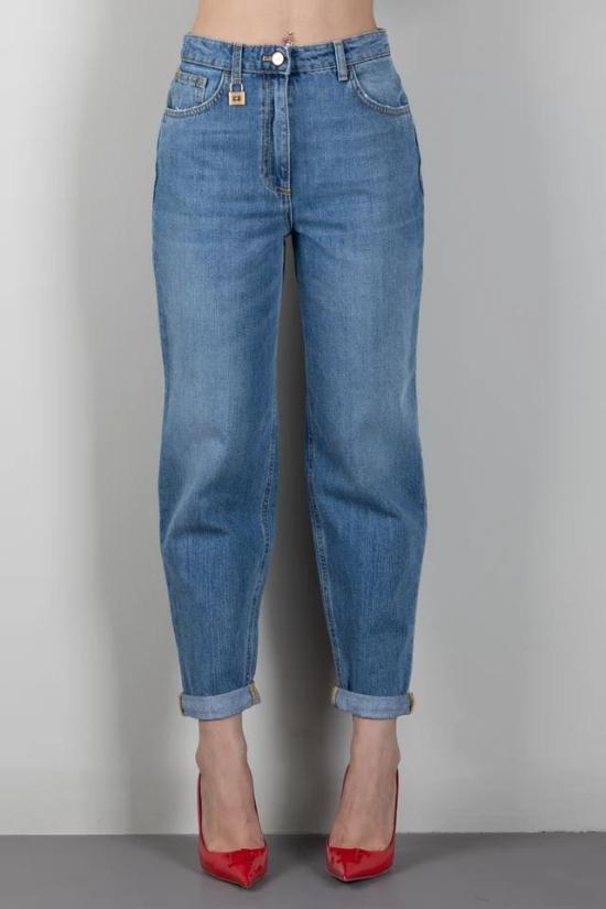 26FW 엘리자베타프랜치 데님 팬츠 PJ14D66E2 139 BLUE VINTAGE - ELISABETTA FRANCHI