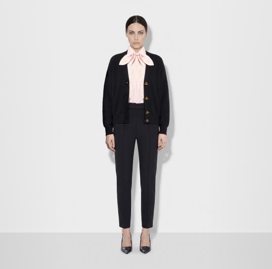 26FW 엘리자베타프랜치 스웨터 MK01S66E2 110 NERO - ELISABETTA FRANCHI