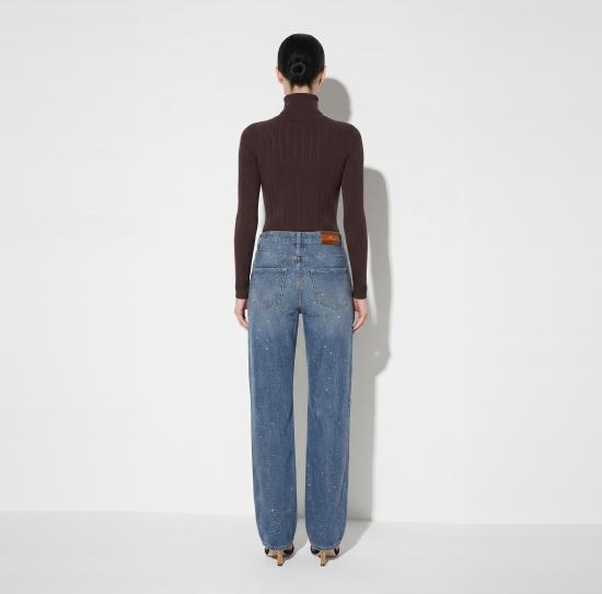 26FW 엘리자베타프랜치 스웨터 MK05B66E2 EV9 DARK CHOCOLATE - ELISABETTA FRANCHI