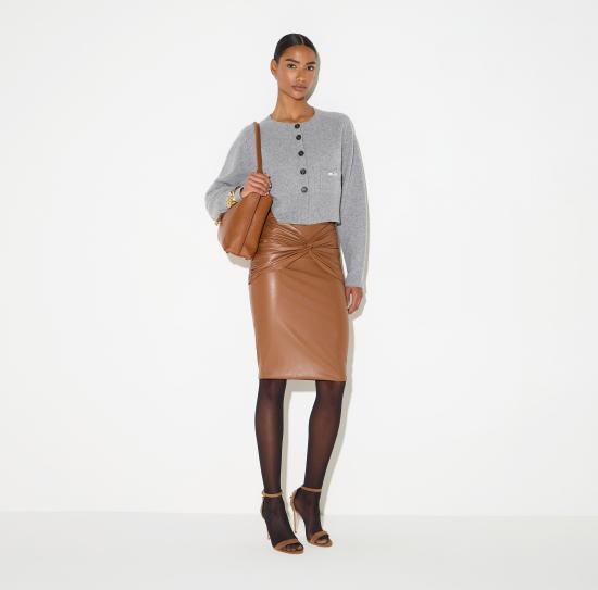 26FW 엘리자베타프랜치 스웨터 MK12T66E2 431 GRIGIO MELANGE - ELISABETTA FRANCHI