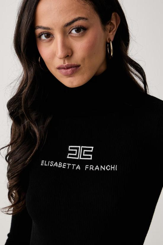 26FW 엘리자베타프랜치 스웨터 MK18B66E2 685 NERO BURRO - ELISABETTA FRANCHI