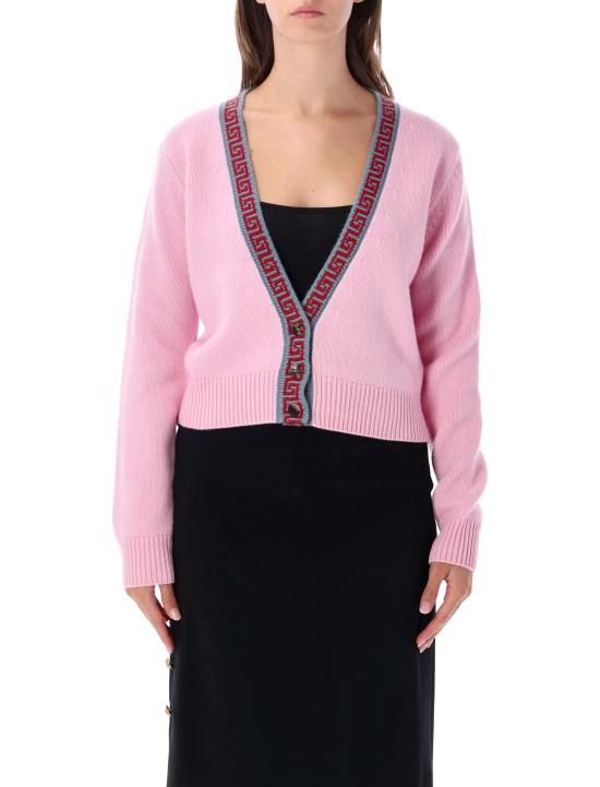 26FW 베르사체 스웨터 10267671A19161 1PS10 PASTEL PINK
