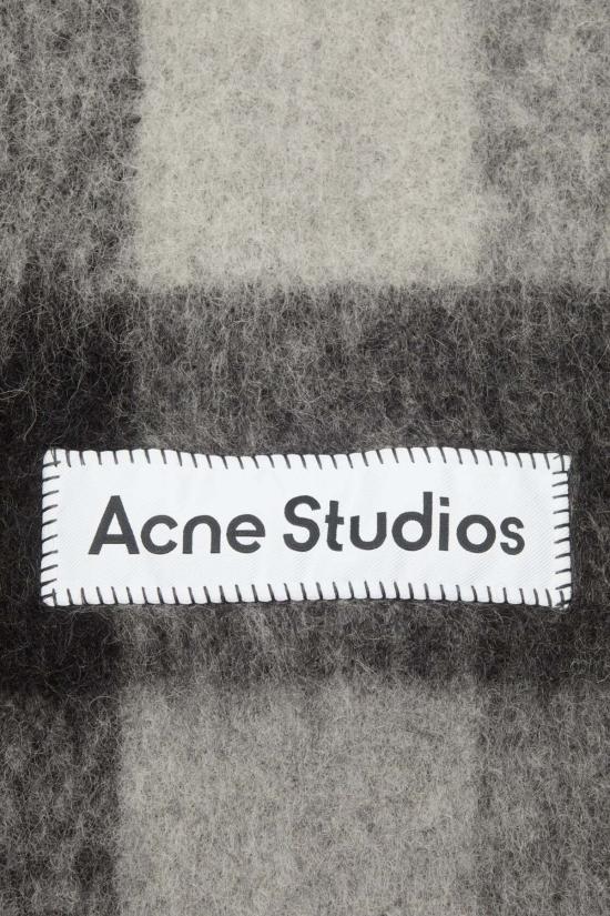  아크네 스튜디오 머플러/스카프 모헤어 체크 스카프 - ACNE STUDIOS