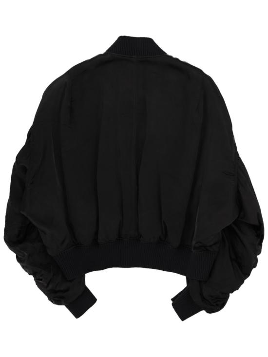  릭 오웬스 봄버 자켓 버킷 플라이트 봄버 재킷 블랙 - RICK OWENS