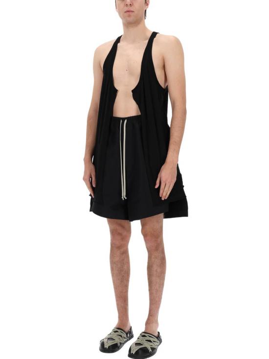 26SS 릭 오웬스 민소매 티셔츠 RR01F2102BH09 Black - RICK OWENS