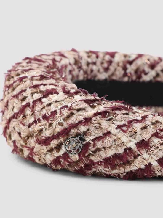 26FW 메종미셸 헤어 액세서리 2410026001BURGUNDY MULTICOLOUR - MAISON MICHEL